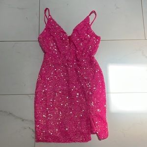 lucy in the sky hoco dress xs